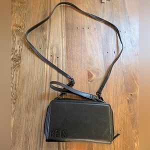 BEIS The Travel Wallet IN BLACK EUC